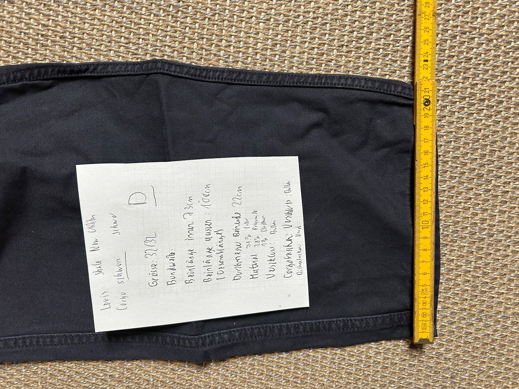 Levi's Pantaloni: Levis Skate New Utility Cargohose, 32/32, schwer, D – Usato da Mettmenstetten venduto da Starbright2 3