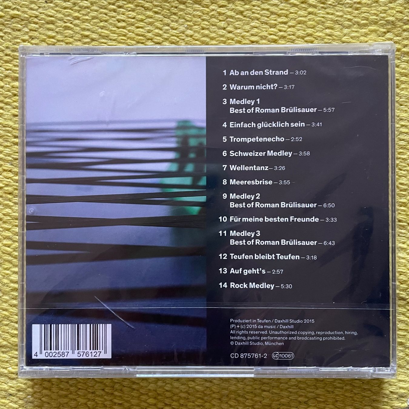 CD: ROMAN BRÜLISAUER-(NEU) CRAZY HACKBRETT – Nuovo e nell'imballaggio originale da Rorschacherberg venduto da CD-Roli 1