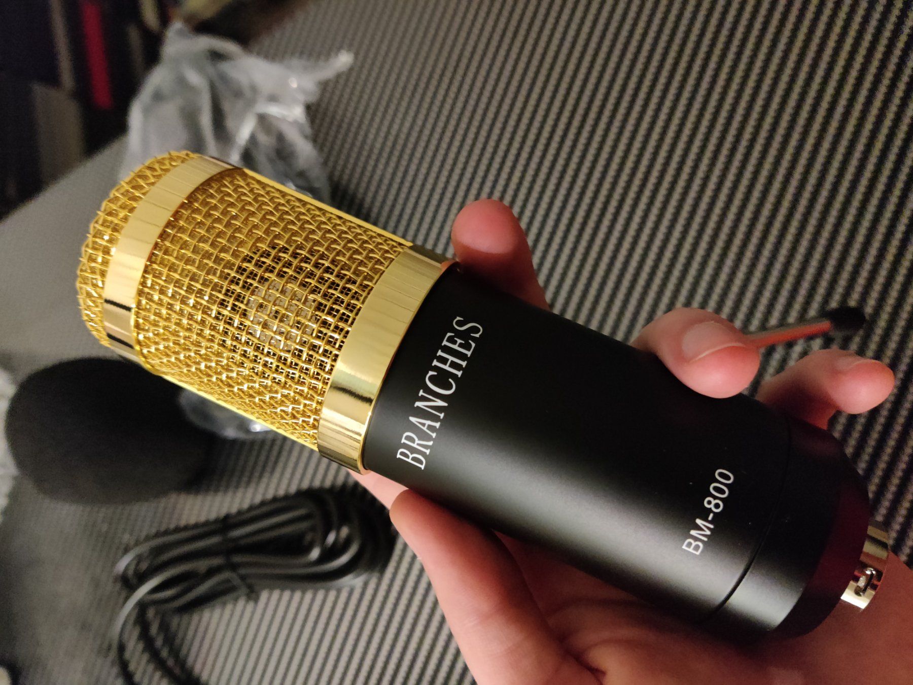 Microfoni: Studio Microphone BM-80 NEU inklusive Zubehör – Usato da Ettingen venduto da flouleFM 3