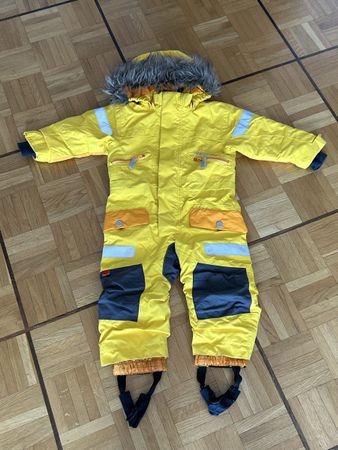 Kinder Skioverall DIDRIKSONS 1913 gelb Grösse 80/86         