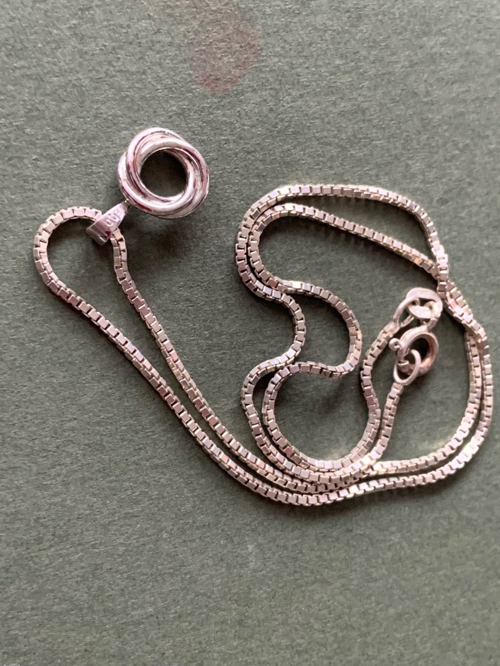 Catenine: Silberkette verbunden /bondet – Usato da Laufen venduto da Bellebellezza 2