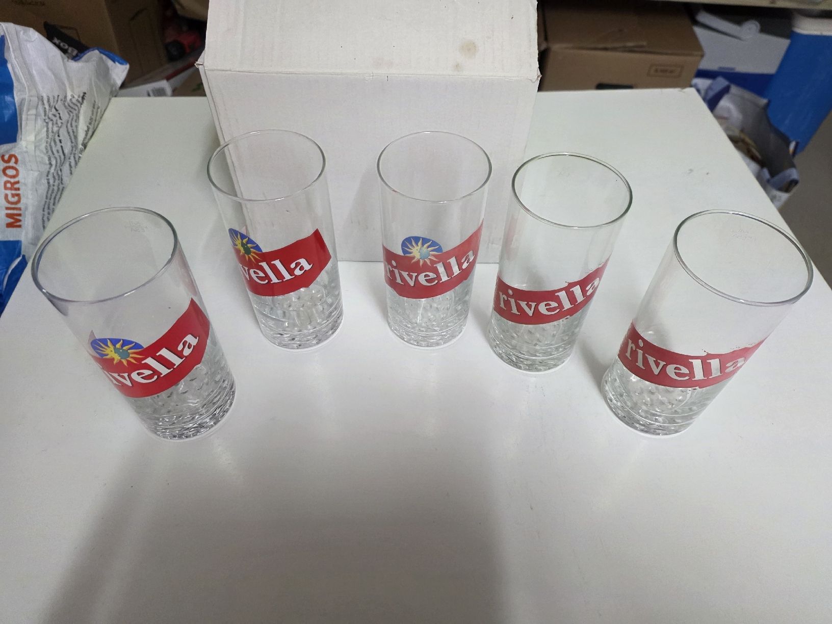 Gläser: 5 Stk Gläser Rivella 5dl Glas  – Neu (gemäss Beschreibung) aus Dorf von Echo_Elements 1