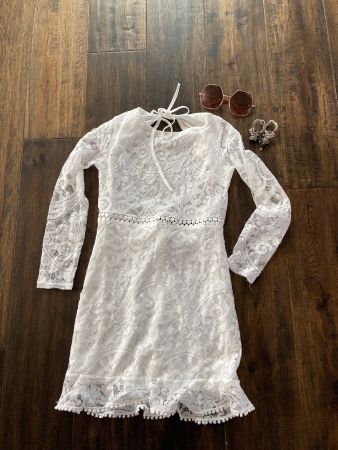 Sommerkleid weiss Gr. XS/S