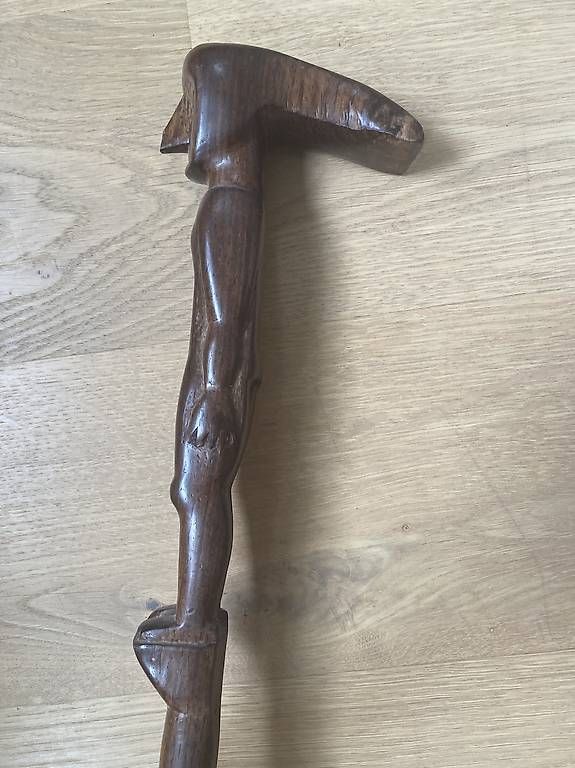 Figuren: Wanderstock Handarbeit Einzelexemplar Panama – Gebraucht aus Bolligen von abara1 2