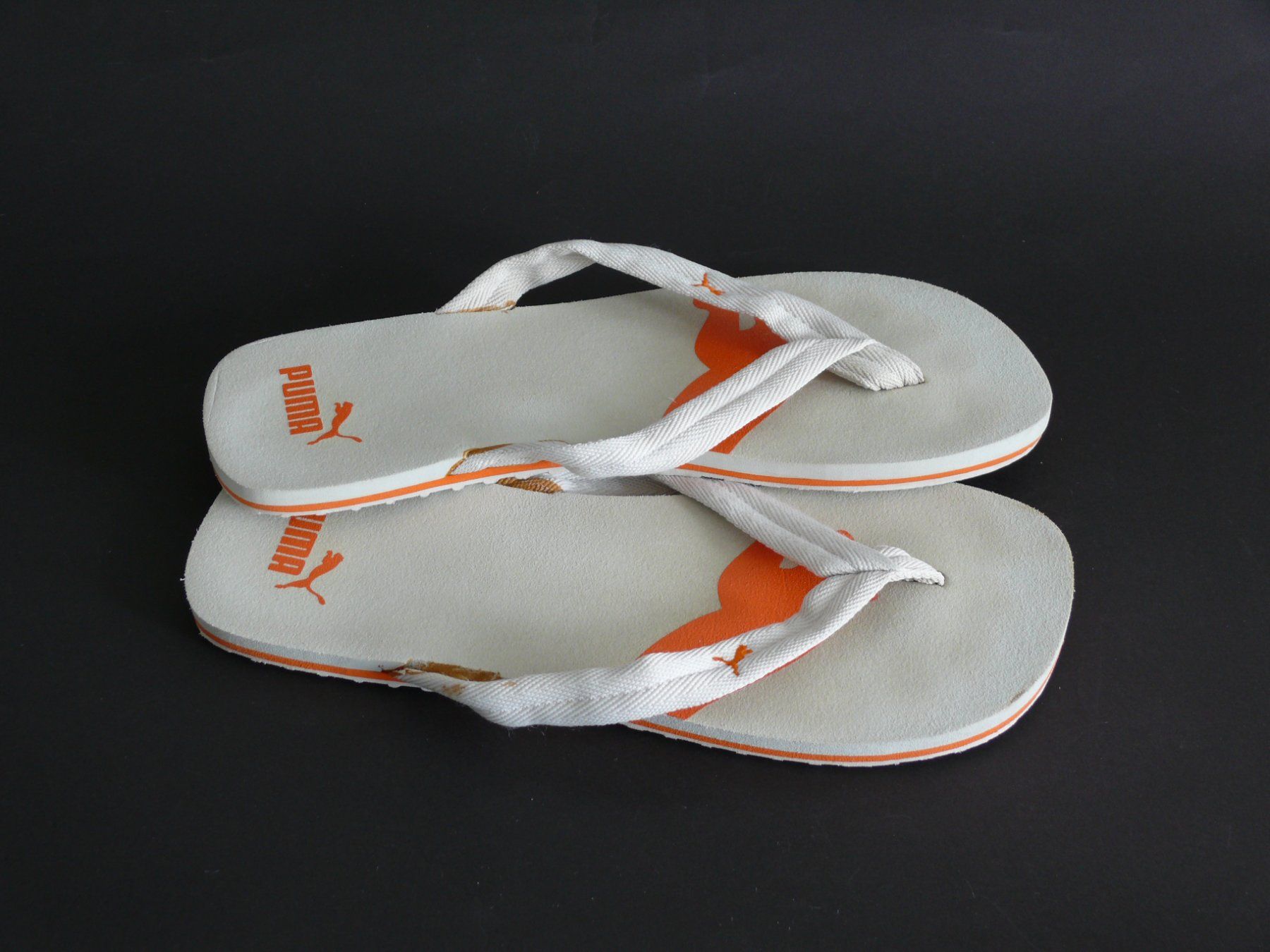Flipper: Puma FlipFlop Grösse 44 / Sohlenlänge ca. 28cm – Usato da Scherzingen venduto da packtesan