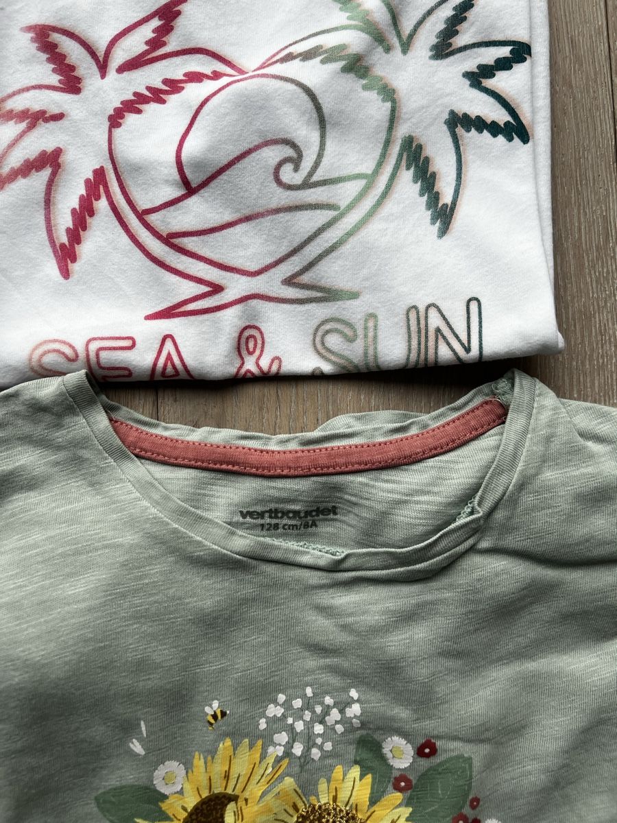 Kleiderpakete & -sets: Mädchen-T-Shirt-Set, Sommerdesigns, Gr.128-134 – Neu (gemäss Beschreibung) aus Frick von bla_zt9f 2