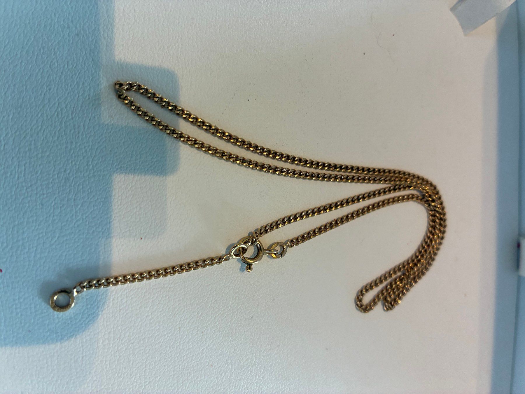 Catenine: CHAINE PLAQUé OR - MURAT -ESTAMPILLE 45,5 CM – Usato da Evilard venduto da nenette01 2