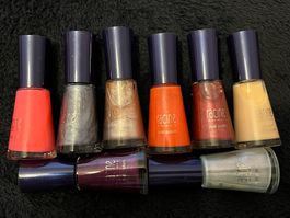 8x Racine Nagellack.