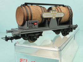 Electrotren Weinfasswagen Obrist Vevey, NEU