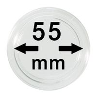 Münzkapsel Innen-Ø 55 mm, höhe 3,2 mm