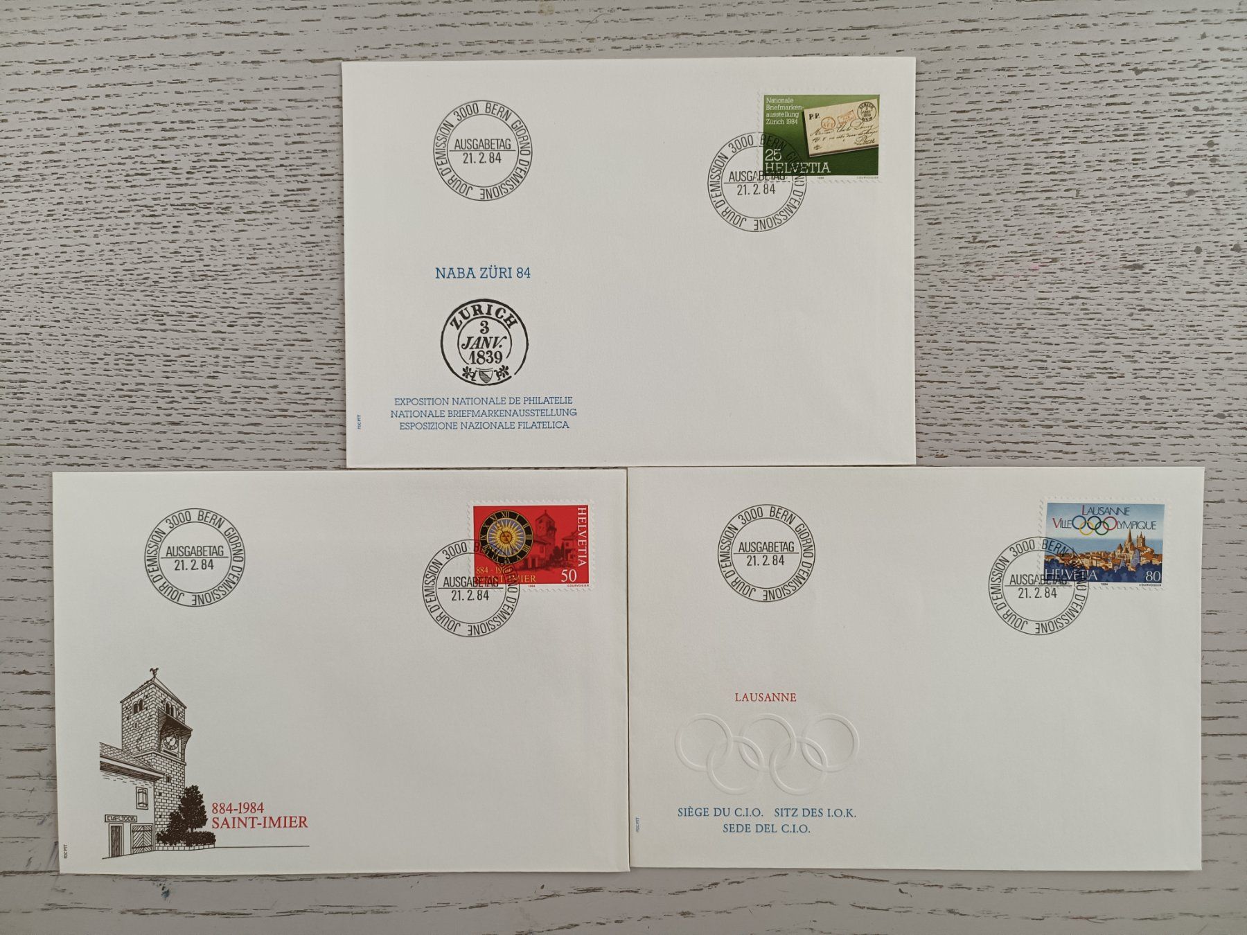 Tutti i francobolli: 1984 FDC Europamarken – Nuovo (secondo la descrizione) da Dübendorf venduto da goeggi79