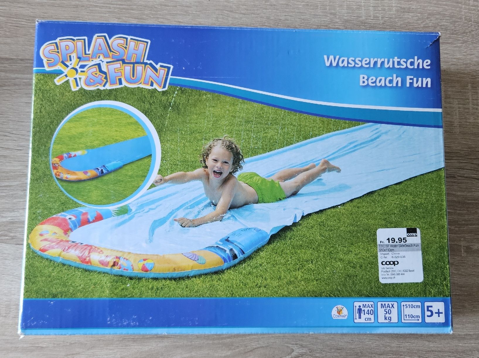 Giochi: Wasserrutsche Beach Fun Splash – Usato da Kappel SO venduto da bas_nkt9