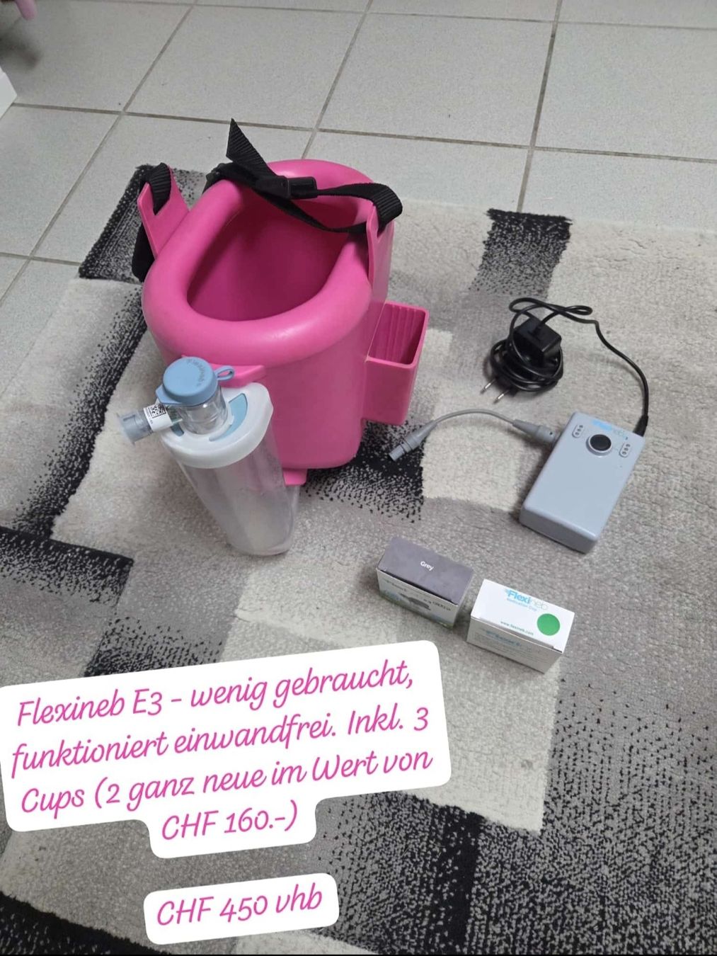 Flexineb Medizinische Geräte: Flexineb E3 Inhalator – Gebraucht aus Elfingen von Bibi26052013