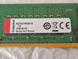 Kingston 16GB DDR4