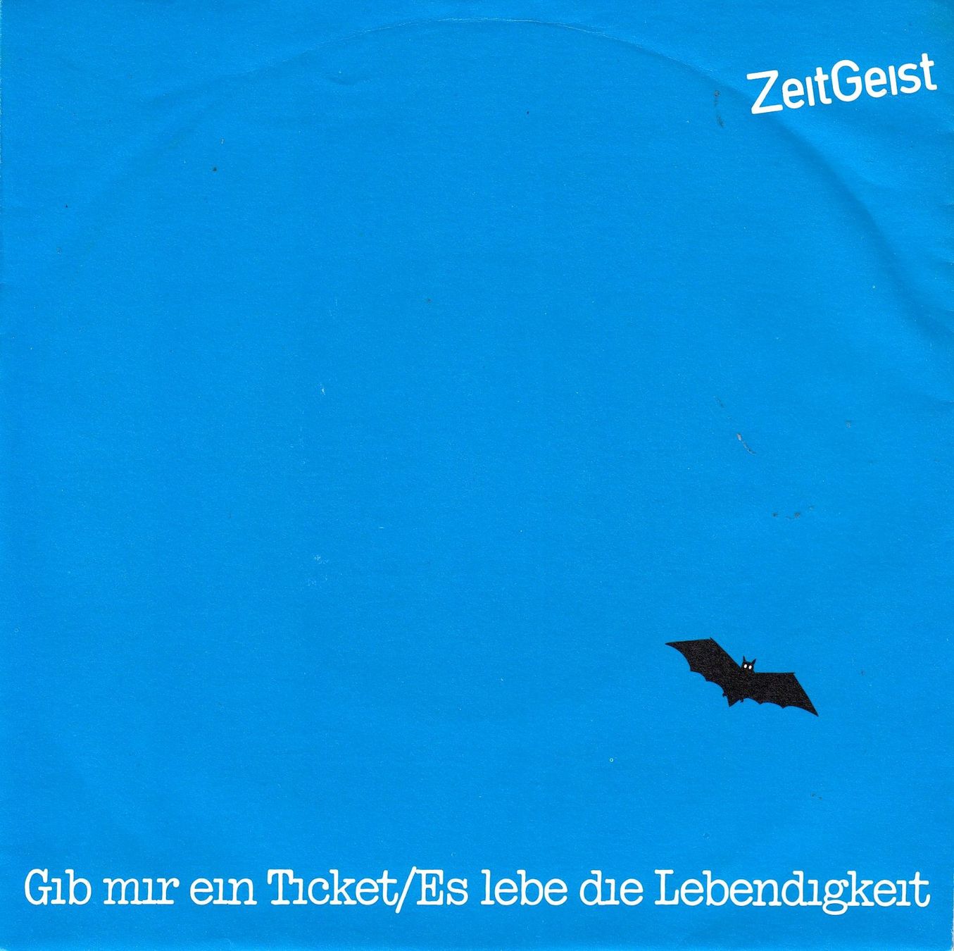 Dischi in vinile: Zeit Geist Vinyl Single von 1982 – Usato da Volketswil venduto da Abcrecords