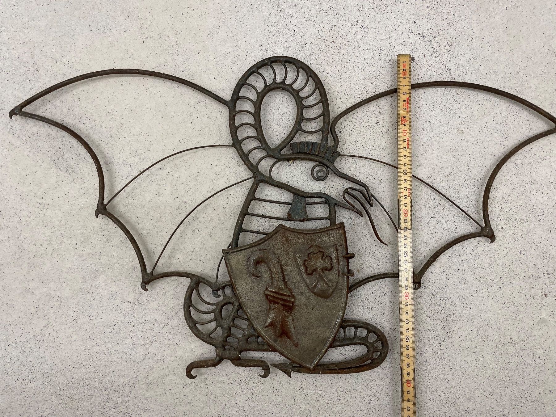 Altro in Antiquarato & Arte: Basilisk, Schlosser, Eisen, Basel, Metall, handgeschmiedet – Usato da Liestal venduto da Kinschtler