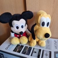 Mickey und Pluto Plüschtier