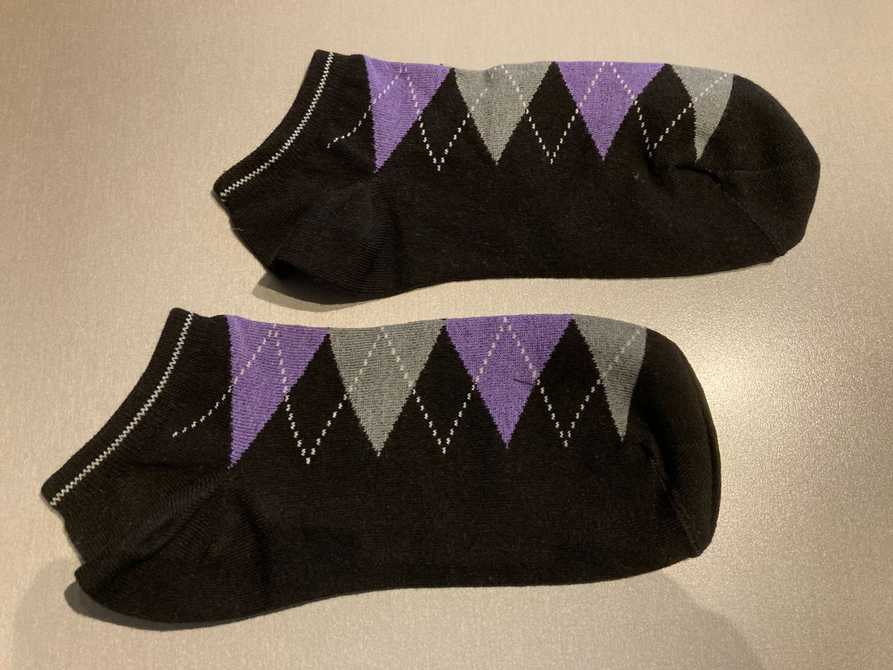 Calze: 2 Paar Socken schwarz und hellblau – Nuovo (secondo la descrizione) da Obfelden venduto da miau68 2