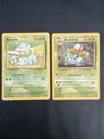 2 Pokemon Karten Bisasam Bisaknosp Set