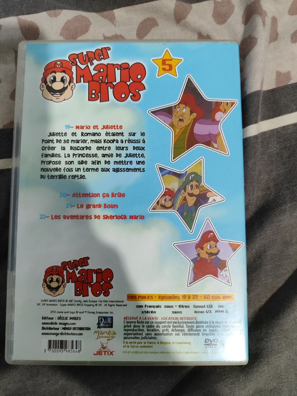 Tutti i DVDs: DVD Super Mario Bros Vol 5 Jetix – Usato da Vétroz venduto da mrcl01 2