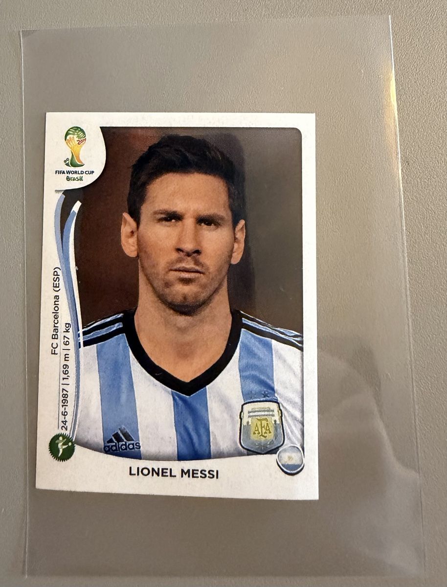 Panini Carte collezionabili: Lionel Messi Panini Sticker WM 2014 – Nuovo (secondo la descrizione) da Aarau venduto da uebern