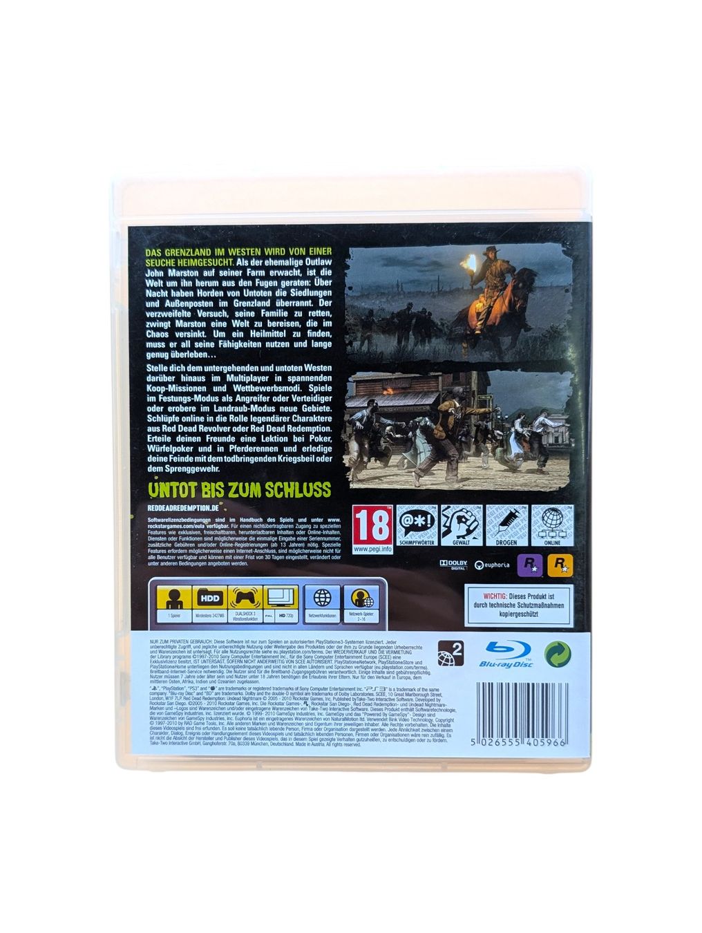 Sony Giochi: Red Dead Redemption: Undead Nightmare (PS3) – Usato da Domat/Ems venduto da IsseldorsShop 1