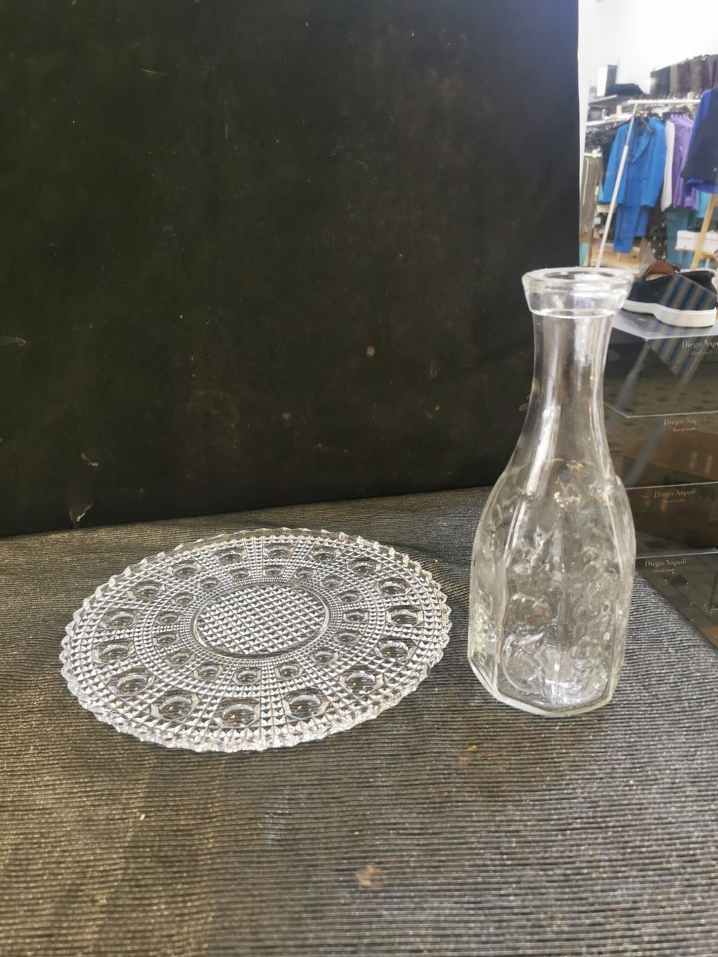 Caraffe: CARAFE A VIN ET PLATEAU – Usato da Genève venduto da Leboucheoreilles 2