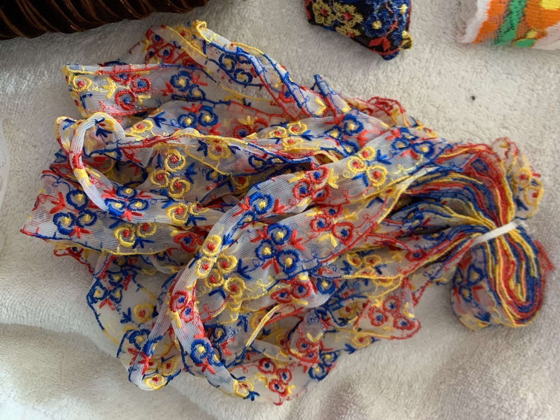 Nastri decorativi: Borte Band spitze grosses Konvolut 21 – Nuovo (secondo la descrizione) da Buchs SG venduto da Billikatze5 4