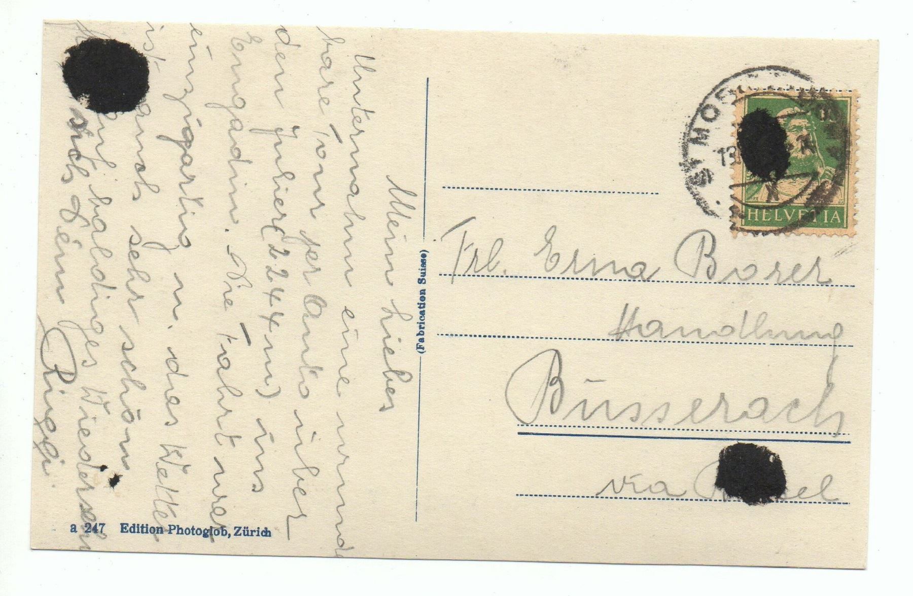 Cartoline postali: ST. MORITZ-DORF – Usato da Jona venduto da philajona 1