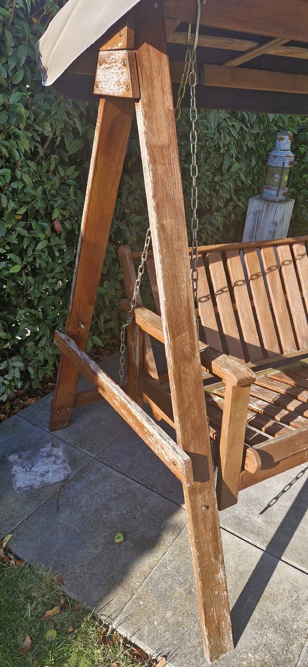 Altre altalene da giardino: Massive Hollywoodschaukel – Difettoso da Bazenheid venduto da Riesling69 5