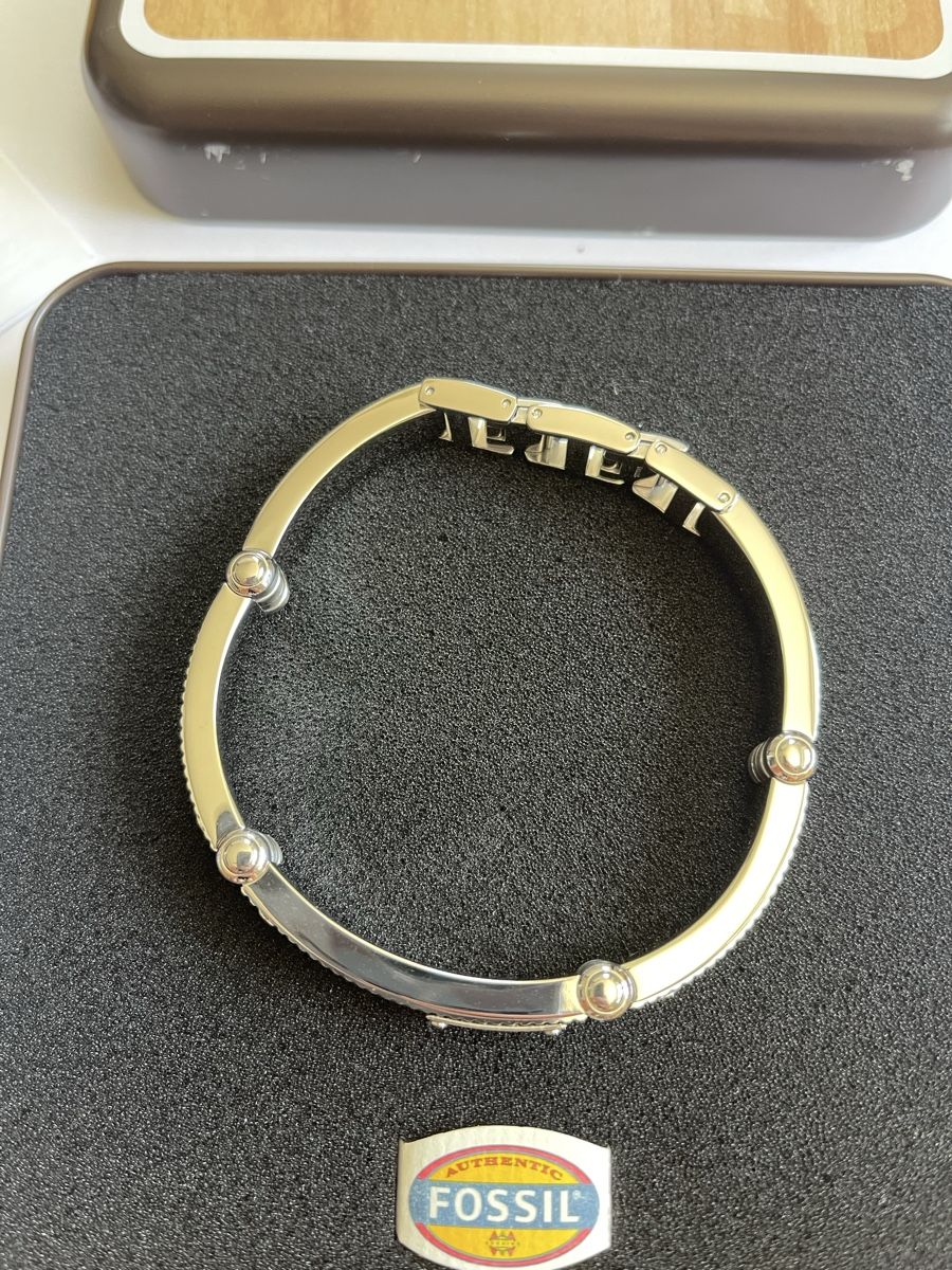 Bracciali & Braccialetti: Fossil Armband Silberfarben – Usato da Goldach venduto da Pero911 2