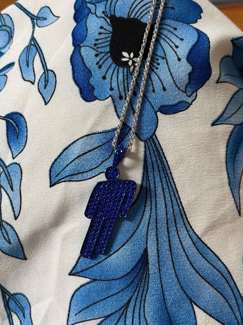 Catenine: Billie Eilish blue blohsh necklace – Nuovo e nell'imballaggio originale da Freienstein venduto da moloxy 2