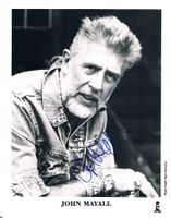 John Mayall 1933-2024 Autogramm signiert Foto 20x25cm