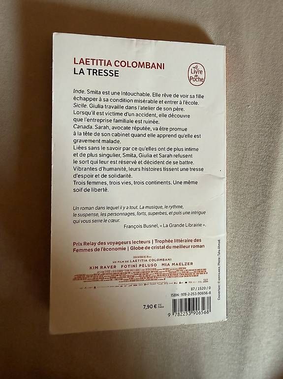 Libri: La Tresse (Französisch) – Usato da Sarnen venduto da ale_7ph7 1