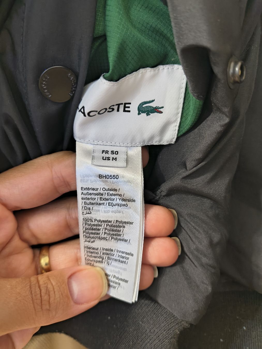 Lacoste Jacken: Lacoste Bomberjacke zwiseitig – Neu (gemäss Beschreibung) aus Zürich von laribuechel 1