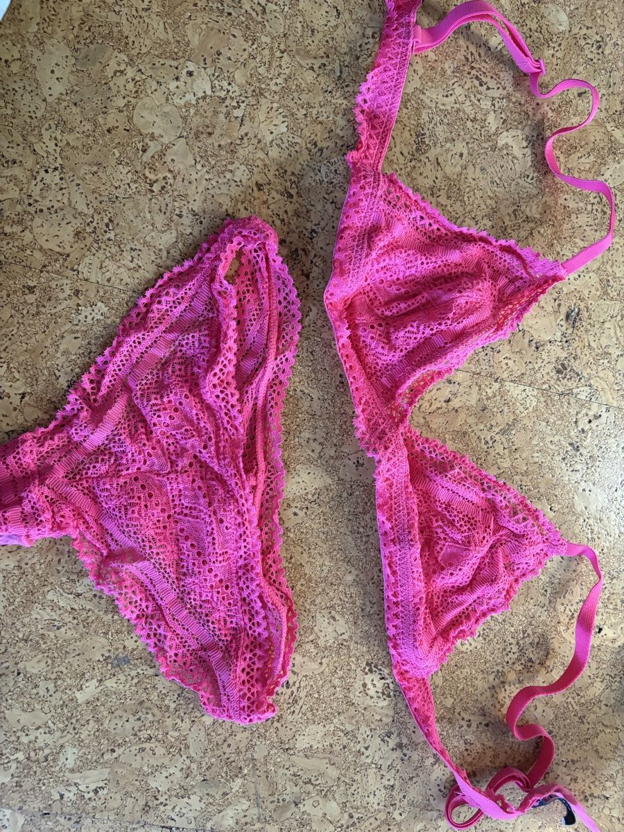 Etam Altra biancheria intima: Etam BH String Set pink Gr S – Nuovo (secondo la descrizione) da Wiler b. Seedorf venduto da Suenneli1980