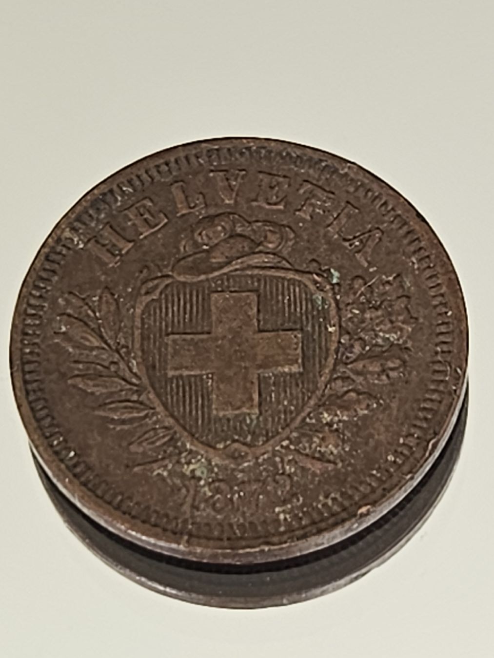Tutti le monete: 1 Rappen 1872 – Usato da Pfäffikon ZH venduto da Melibol