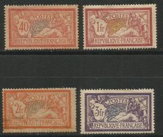 4 Timbres de 1900/32 ( France / Type Merson )