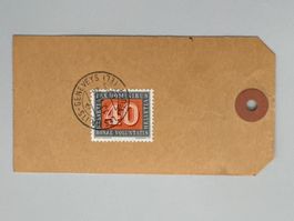 1945, Gedenkausgabe Waffenstillstand Europa, ZNr. 266 gestem