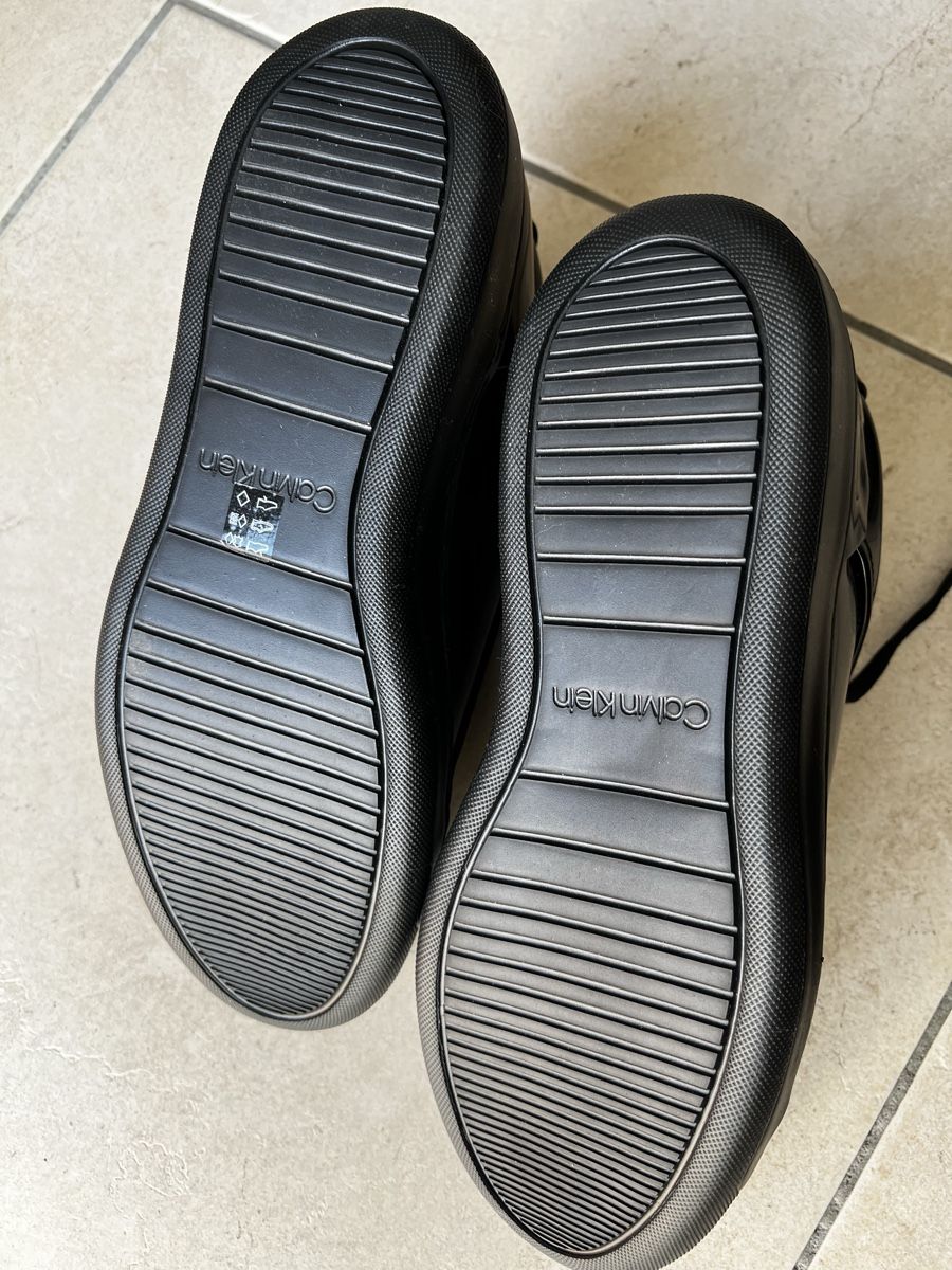 Calvin Klein Herrenschuhe: Calvin Klein Sneaker schwarz Gr. 40 Leder – Neu (gemäss Beschreibung) aus Niederwangen BE von KFI 4