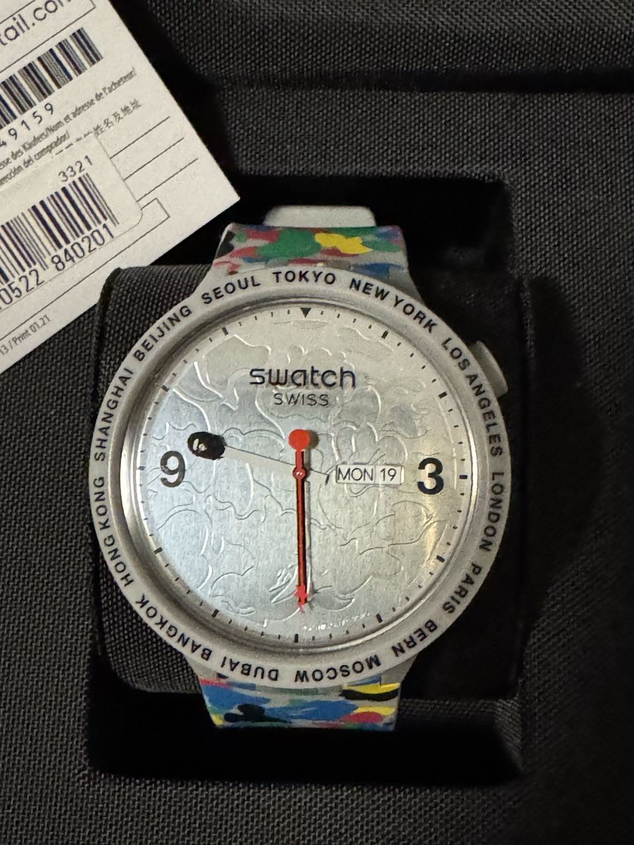 Swatch Orologi: Swatch x BAPE – Usato da Liestal venduto da Beerus