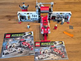 Lego SPEED Boxengasse 2 Porsche  - 75876 -  kpl. (NP 338.00)