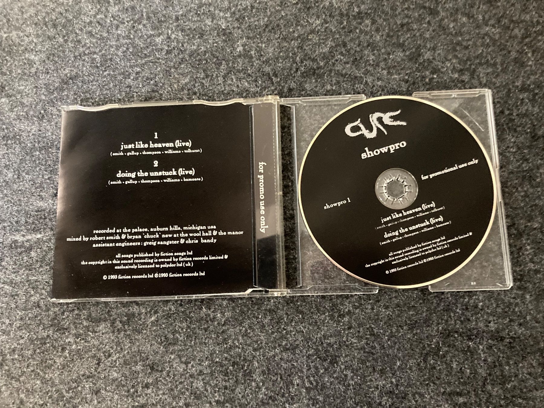 CDs: The Cure - Showpro (promo) – Gebraucht aus Fribourg von Karushi 1