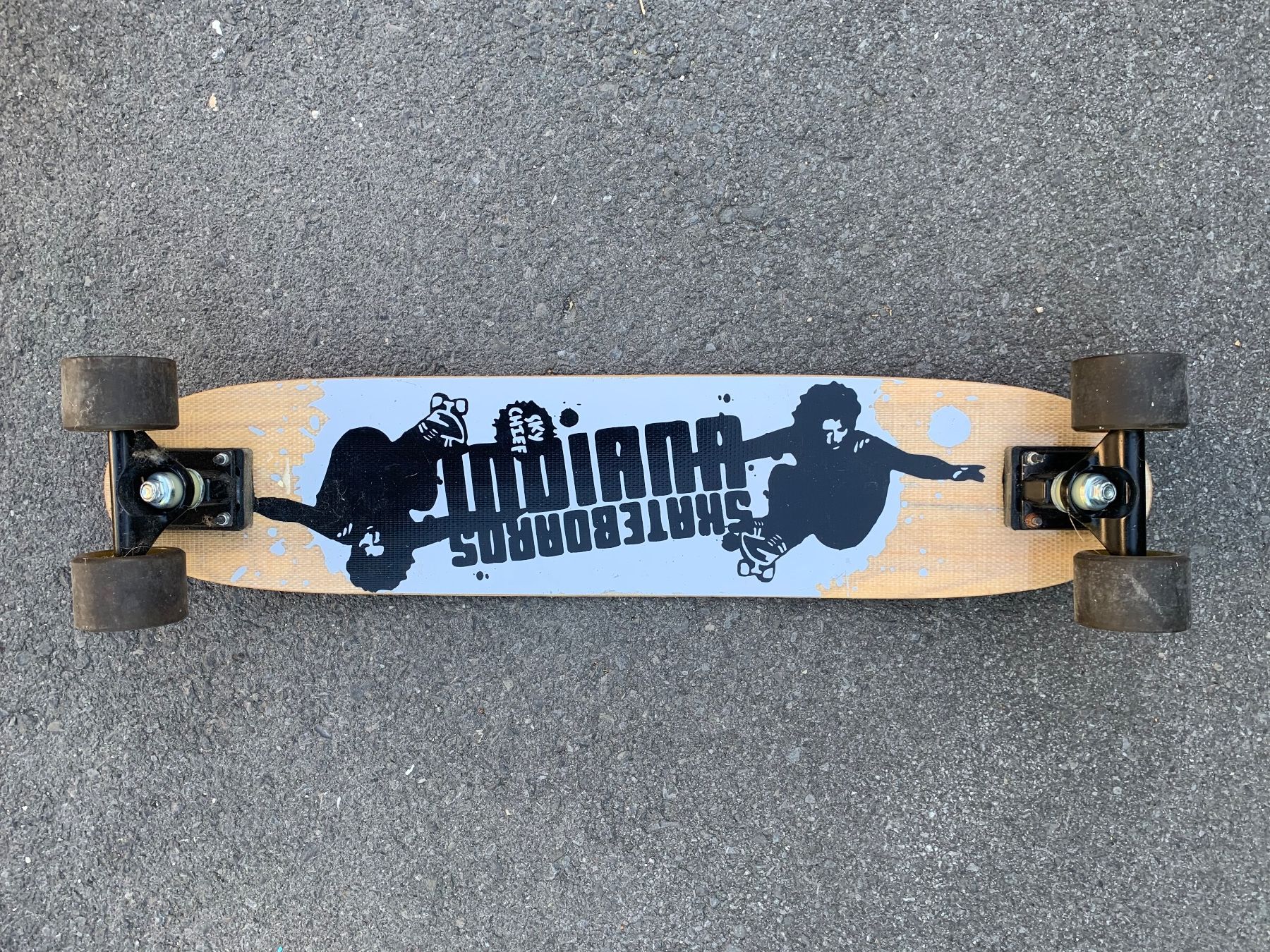 Indiana Skateboards: Indiana Skateboard Longboard Slalomboard – Usato da Belp venduto da ric_xz59