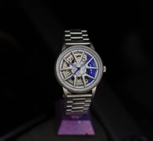 DriftElement Nitro Felgenuhr Automatik Blau