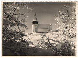 Fotografie Davos-Frauenkirch, Blick auf 