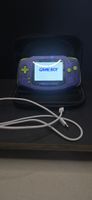 Nintendo Game Boy Advance lila grün ips und usb c