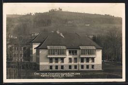St. Gallen, Das neue Operationsgebäude 
