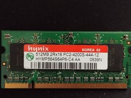 512MB RAM Module HYMP564S64P6-C4AA