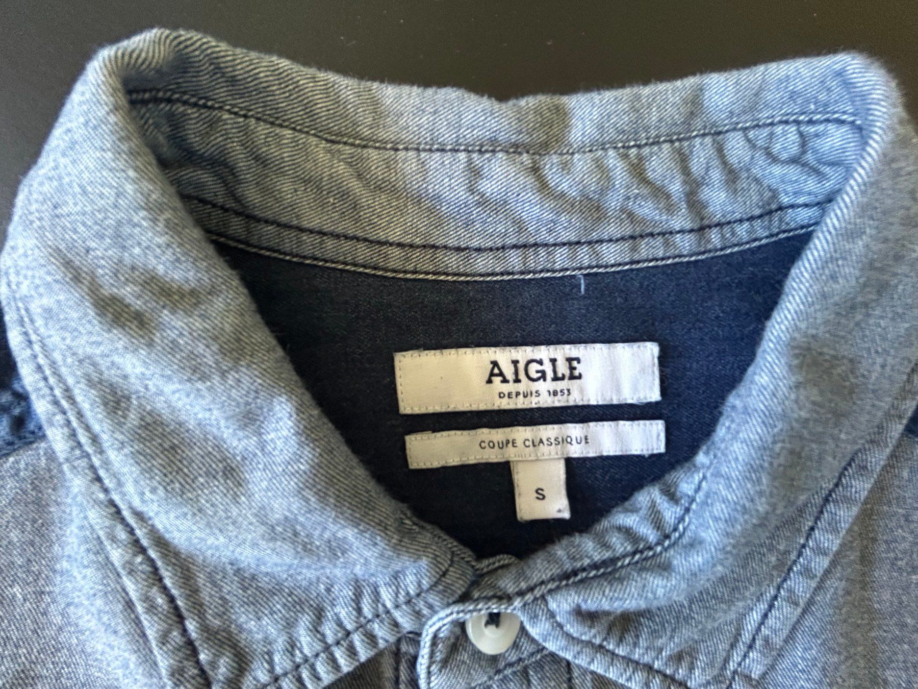 Camicie: AIGLE / Casualhemd (Gr. S) – Usato da Dietlikon venduto da Mankai 3